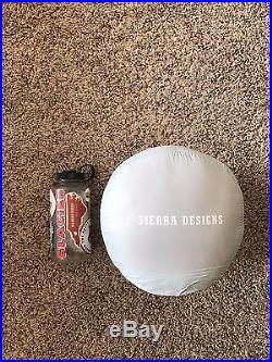 Sierra Designs Cal 13 Sleeping Bag- 800-Fill DriDown (Ultralight backpacking)