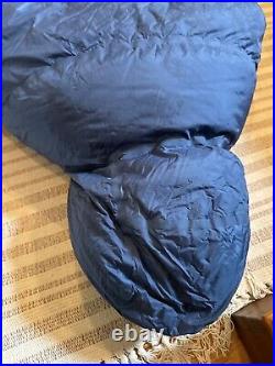 Sierra Designs Echo 800 Fill Down -20°F Sleeping Bag Long LH NICE BAG