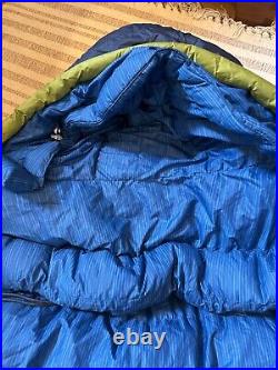Sierra Designs Echo 800 Fill Down -20°F Sleeping Bag Long LH NICE BAG