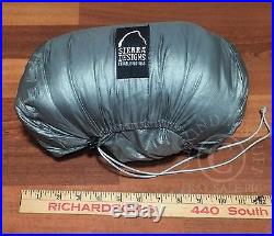 Sierra Designs Wicked Light 45 Degree 800 Fill Down Ultralight Sleeping Bag L@@K