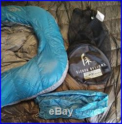 Sierra Designs Women's Backcountry Bed 800 Down 2-Season Sleeping Bag