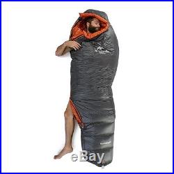 Single Person Light Mummy -5degree Sleeping Bag Camping Hiking Outdoor Duck down