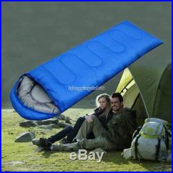 Single Sleeping Bag -155 2 Camping Hiking 84x 55 W Carrying Case New