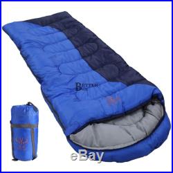 Single Sleeping Bag 23F/-5C Camping Hiking WithCarrying Case US