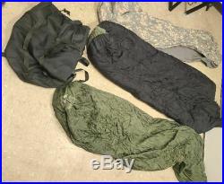 Sleep System US Army ACU IMSS 4 Piece Military Sleeping Bag USGI ECW Used VG