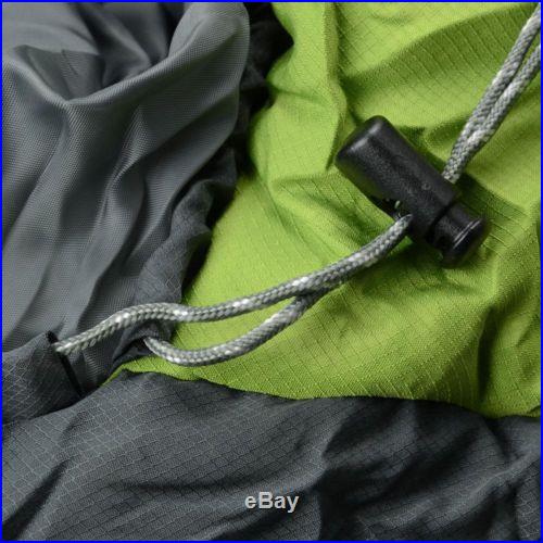 Sleeping Bag 0-10 Degree Ink+Olive Drab Camping Outdoor 190T Polyester Hiking