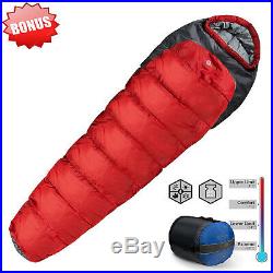 Sleeping Bag For Extreme Cold Weather Camping Arctic Winter Sleep Over Bed Heat