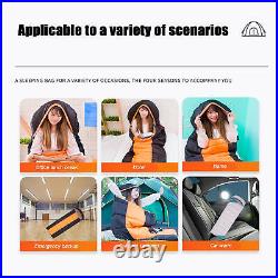 Sleeping Bag Heater Portable Camping Sleeping Bag For Adults Operated typical