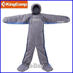 Sleeping Bag Suit Outdoor Camping Hiking Cold Weather Warm Gear Adult Hooded