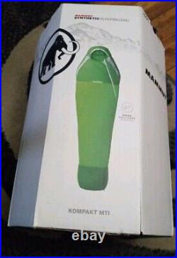 Sleeping Bags Mammut Kompakt MTI 3-Season Sleeping Bag left Zip. Color BLUE