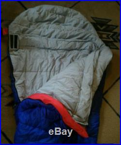 Slumberjack Blue Thunder 0 Degree Sleeping Bag Size Regular Right