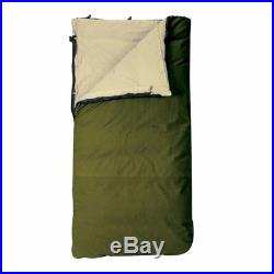 Slumberjack Contry Squire 12 Ounce Cotton Duck Insulated Sleeping Bag, Green