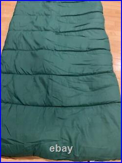 Slumberjack Gander Mountain 5-Degree Q-fill Green Sleeping Bag34x82 CLEAN