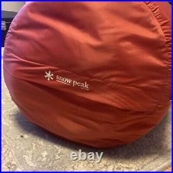 Snow peak BD-104 Separate Sleeping Bag Ofuton Wide LX Used from Japan