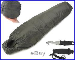 Snugpak 92015 Sleeping Bag Mummy Sleeper Lite & Free Meyerco KnifeTool MJCTNK