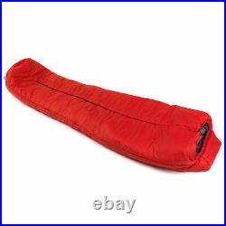 Snugpak Antarctica with Snuggy Pillow, -4 Deg Extreme Insulation Center Zip Red