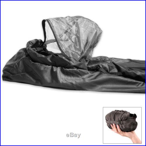 Snugpak Antibacterial Jungle Sleeping Bag w/ Built in Mosquito Net 92261