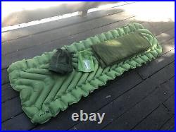 Snugpak Softie 3 Merlin Military Sleep System Olive RH + Klymit Static V Pad