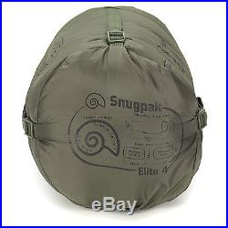 Snugpak Softie Elite 4 Military Army Camping Hiking 4 Season Sleeping Bag Green