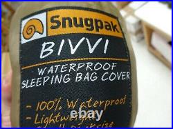 Snugpak Waterproof Bivvi Bag Military Sleeping bag Cover coyote