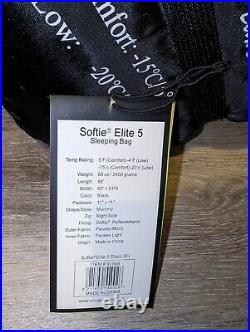 Softie Elite 5 Sleeping Bag Brand New With Tags