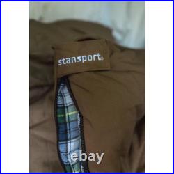 Stansport White Tail 5 Lb. Rectangular Sleeping Bag 78 X 36 Brown