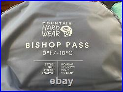 Super Deal! MOUNTAIN HARDWEAR Bishop Pass 650 DOWN 0 Degree Women's SLEEPING BAG