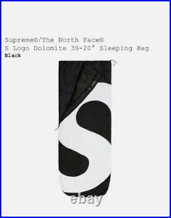 Supreme The North Face S Logo Dolomite 3S-20 Sleeping Bag Black IN HAND
