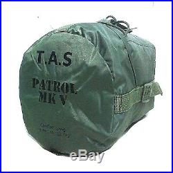 TAS PATROL MK V -7 TO -12 DEGREE EXTREME RATED MILITARY SLEEPING BAG 235x80x50CM