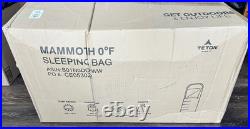 TETON Celsius XL, -25F, 20F, 0F Degree Sleeping Bags, All Weather Warm Sleeping