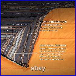 TETON Sports 0 Degree Warm Sleeping Bags for Camping & Base Camp, Orange (Used)