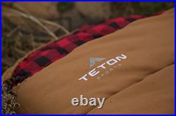 TETON Sports 104L Deer Hunter Sleeping Bag Warm and Comfortable Sleeping Bag