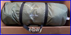 TETON Sports Bridger Canvas Sleeping Bag -35 Degrees, Green & Rose