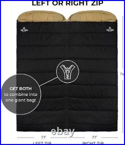 TETON Sports Deer Hunter -35F and 0F Degree Sleeping Bag. Warm and