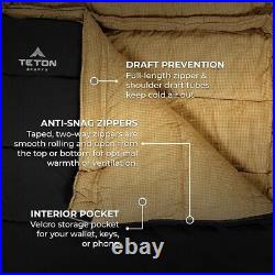 TETON Sports Deer Hunter -35F and 0F Degree Sleeping Bag. Warm and