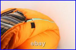 TETON Sports Mammoth 0F Queen Double Sleeping Bag Orange Taffeta w Fiber Fill