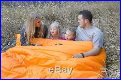 TETON Sports Mammoth Queen Size Sleeping Bag Warm and Comfortable. Free Ship(US)
