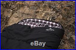 TETON Sports Outfitter XXL -35F Sleeping Bag Free Storage Bag IncludedBlack