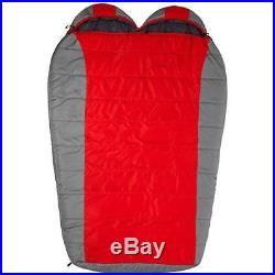 TETON Sports Tracker +5F Double-Wide Sleeping Bag Perfect for Camping, Hiking