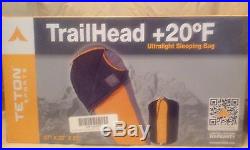 TETON Sports TrailHead +20 Degree F Ultralight Sleeping Bag 2.9 lbs