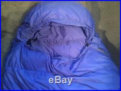 THE NORTH FACE 1 PERSON SLEEPING BAG GOOSE DOWN LT With 1 L DUFFEL BAG + 1 SMALL