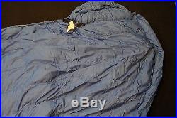 THE NORTH FACE Blue Kazoo Red 83 x 30 GOOSE DOWN Sleeping MUMMY BAG