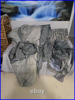 Tennier Industries Sleep System Army MSS 5 Piece Military Sleeping Bag NEW