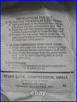 Tennier Industries Sleep System Army MSS 5 Piece Military Sleeping Bag NEW