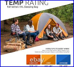 Teton Celsius XXL Sleeping Bags, All Weather Sleeping Bags for Adults, Camping M