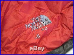 The North Face -5C Backpacking Ultralight Sleeping Bag Gore Dry Loft Goose Down