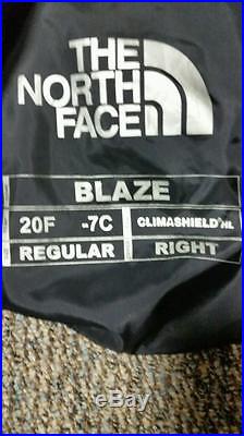 The North Face Blaze 20 deg F Sleeping Bag / Size Regular