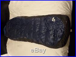 The North Face Blue Kazoo 15 Deg Goose Down Sleeping Bag! Size Long! Right Zip