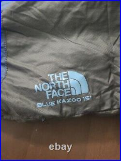 The North Face Blue Kazoo 650 Pro Goose Down Sleeping Bag LH Zip Regular Length