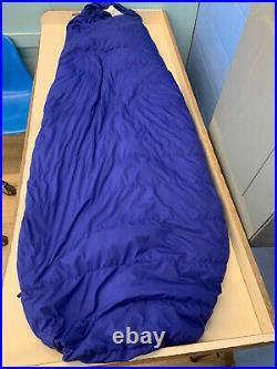 The North Face Blue Kazoo Goose Down Fill Sleeping Bag, Regular 80x 30